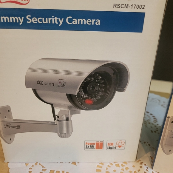 NIB Pair of Rosewill Dummy Security Cameras - Picture 2 of 4